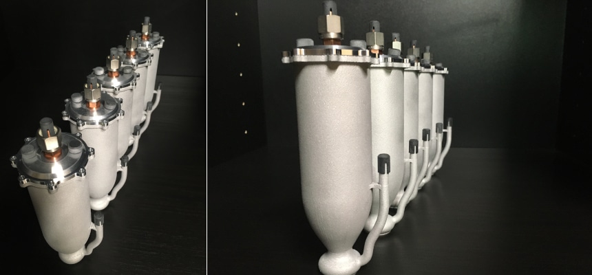 Image de microsatellites construit par Aerospace