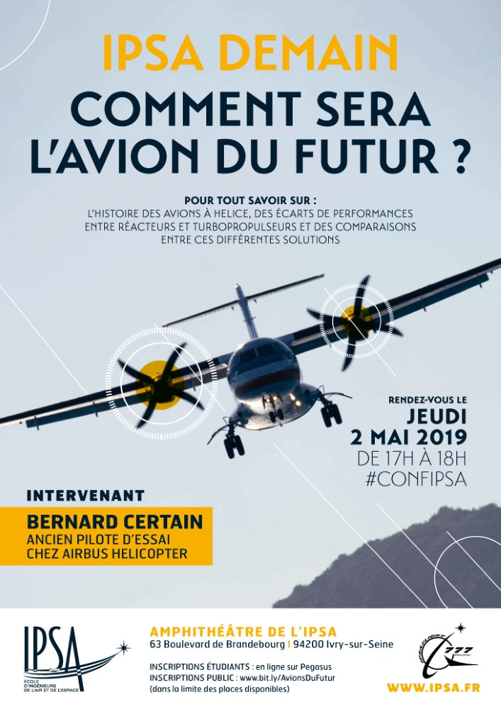 IPSA Demain: Comment sera l'avion du futur ?