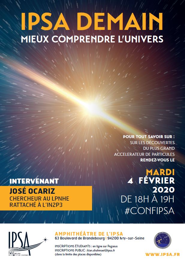 Affiche pour mieux comprendre l'univers