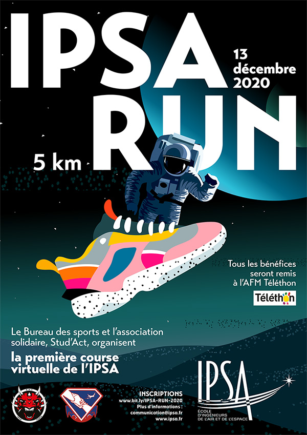 Affiche d'IPSA Run