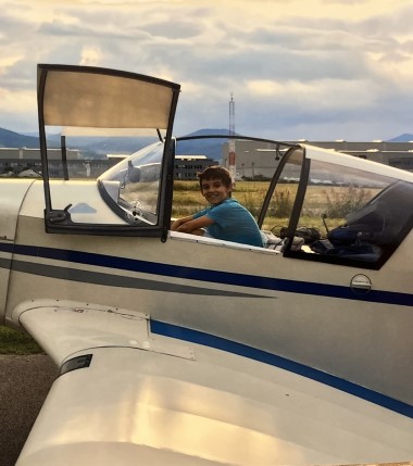 photo de Maxime Baldenweg, étudiant en prépa aéronautique Aero 2 IPSA Paris