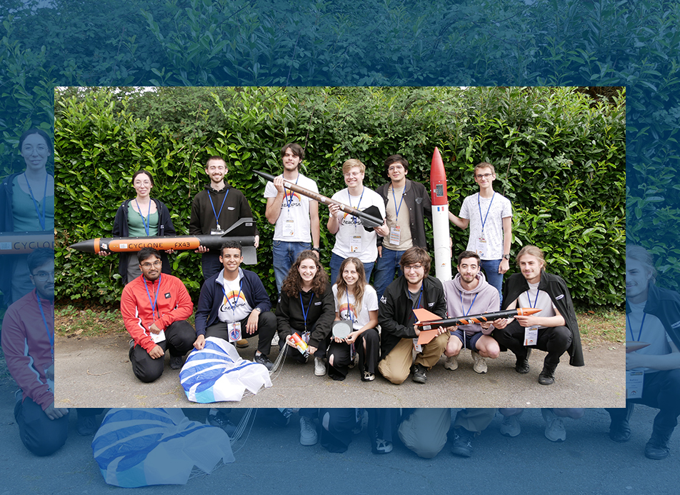 Les étudiants de C’Space 2023, six projets et deux prix pour l’association étudiante AéroIPSA
