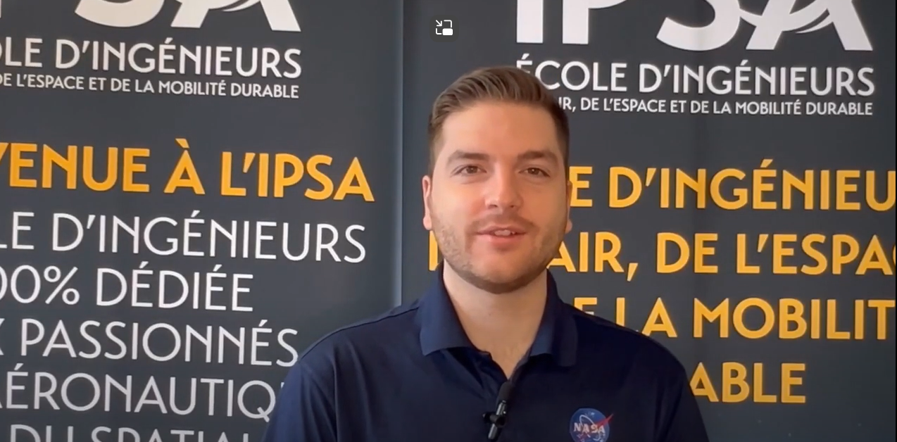 De l’IPSA à la NASA, le parcours de Julien Rondey