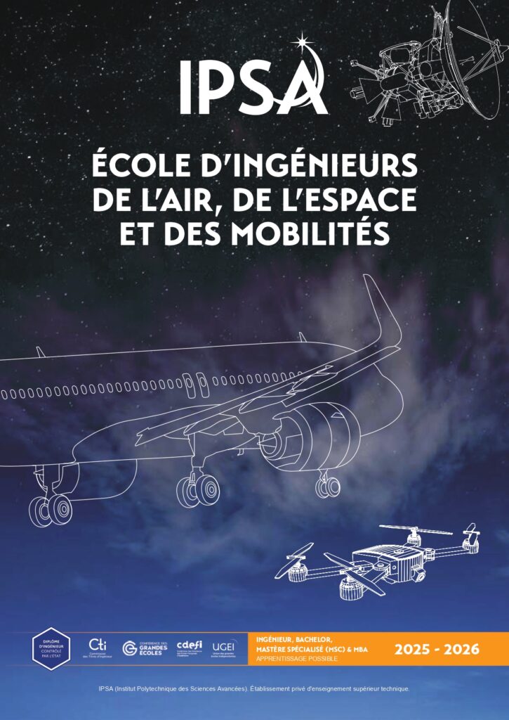 Brochure IPSA école d'ingénieurs en aéronautique et spatial