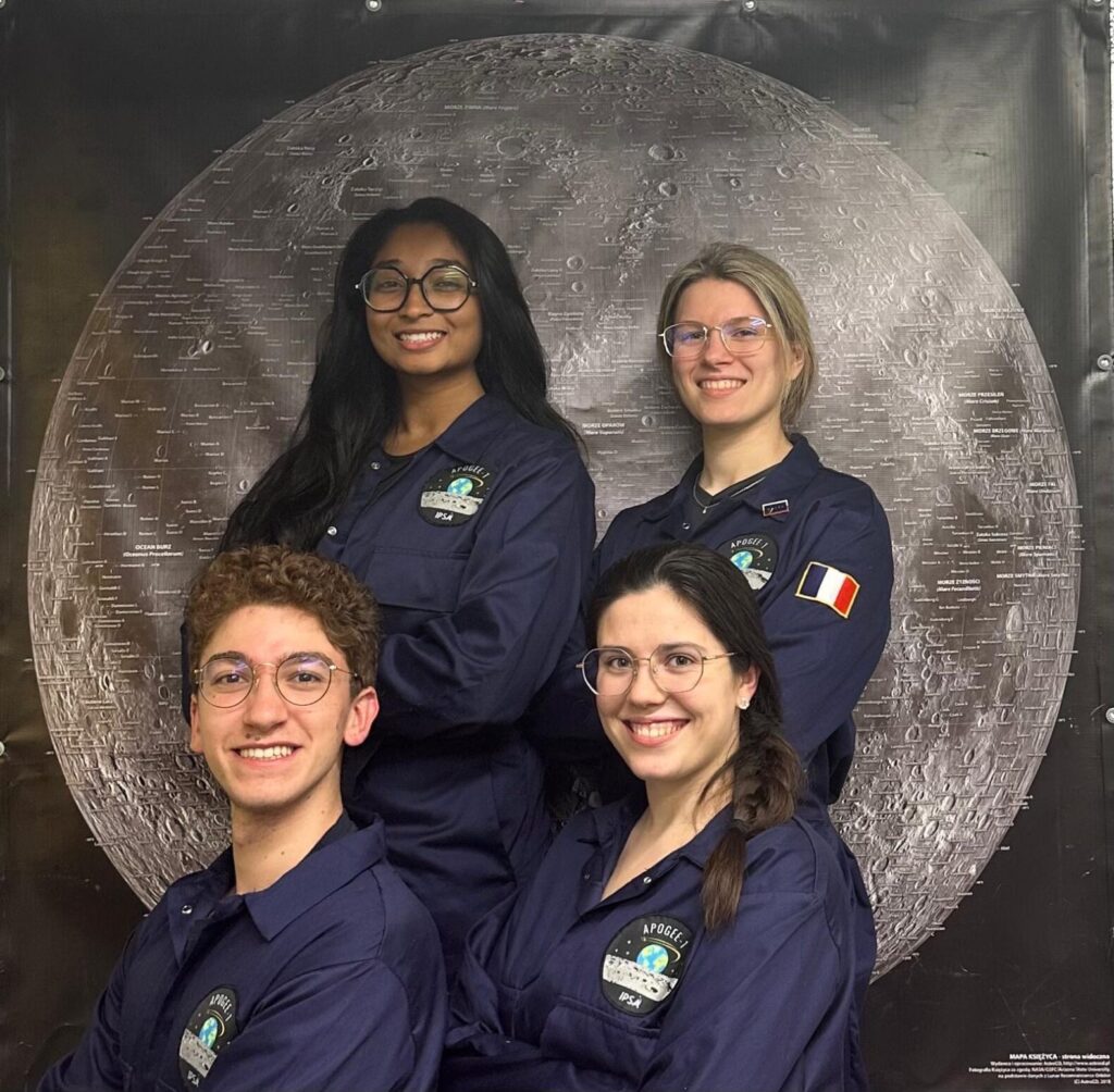 Mission lunaire simulée un équipage 100% IPSA en immersion totale en Pologne