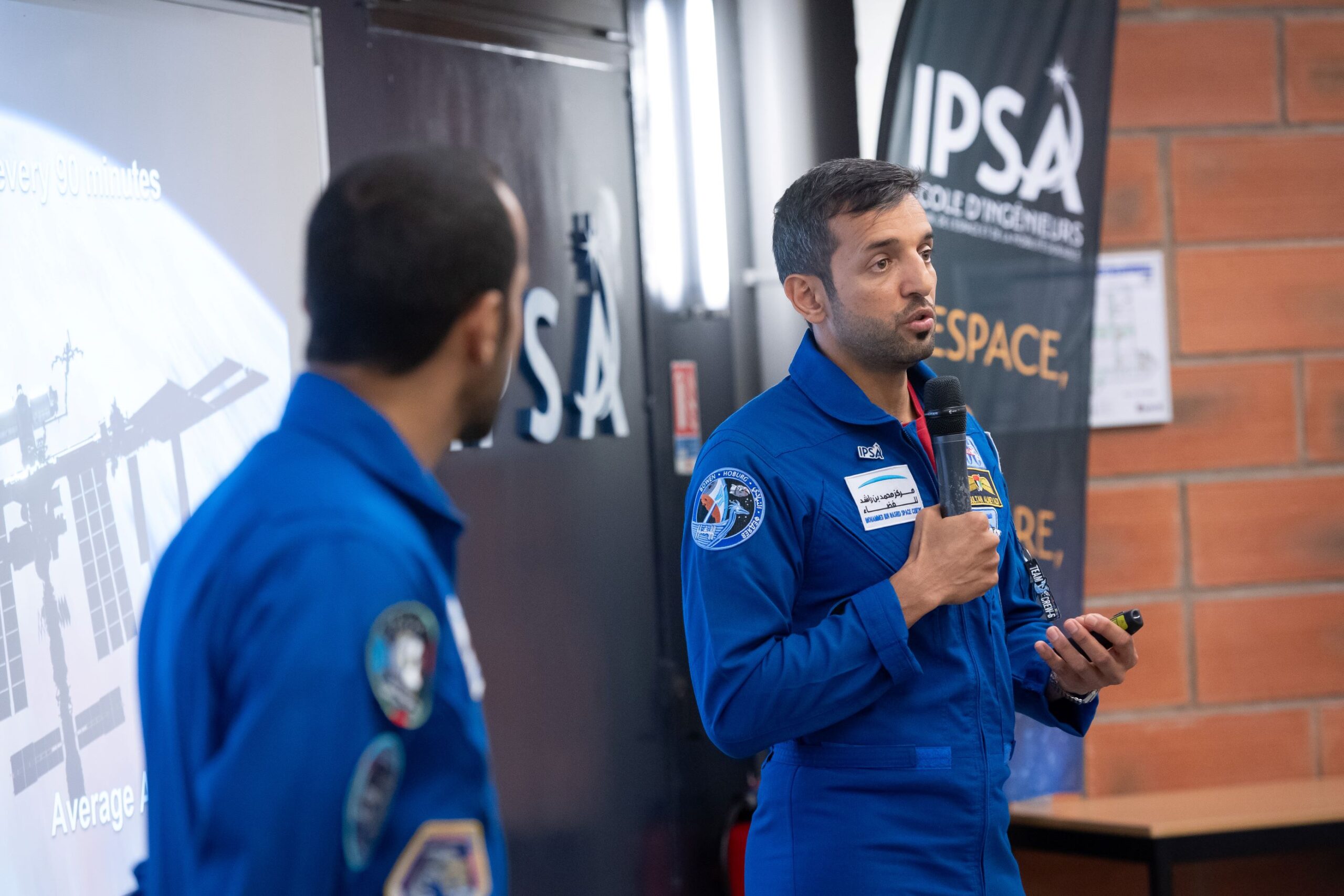 Deux pilotes donnent une conférence à l'IPSA, école aéronautique et spatial