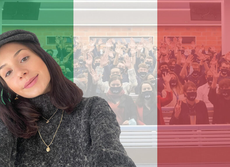 photo de Flavia Antonilli, étudiante italienne en 2ème année de cycle ingénieur aéronautique Aero 4 IPSA Paris