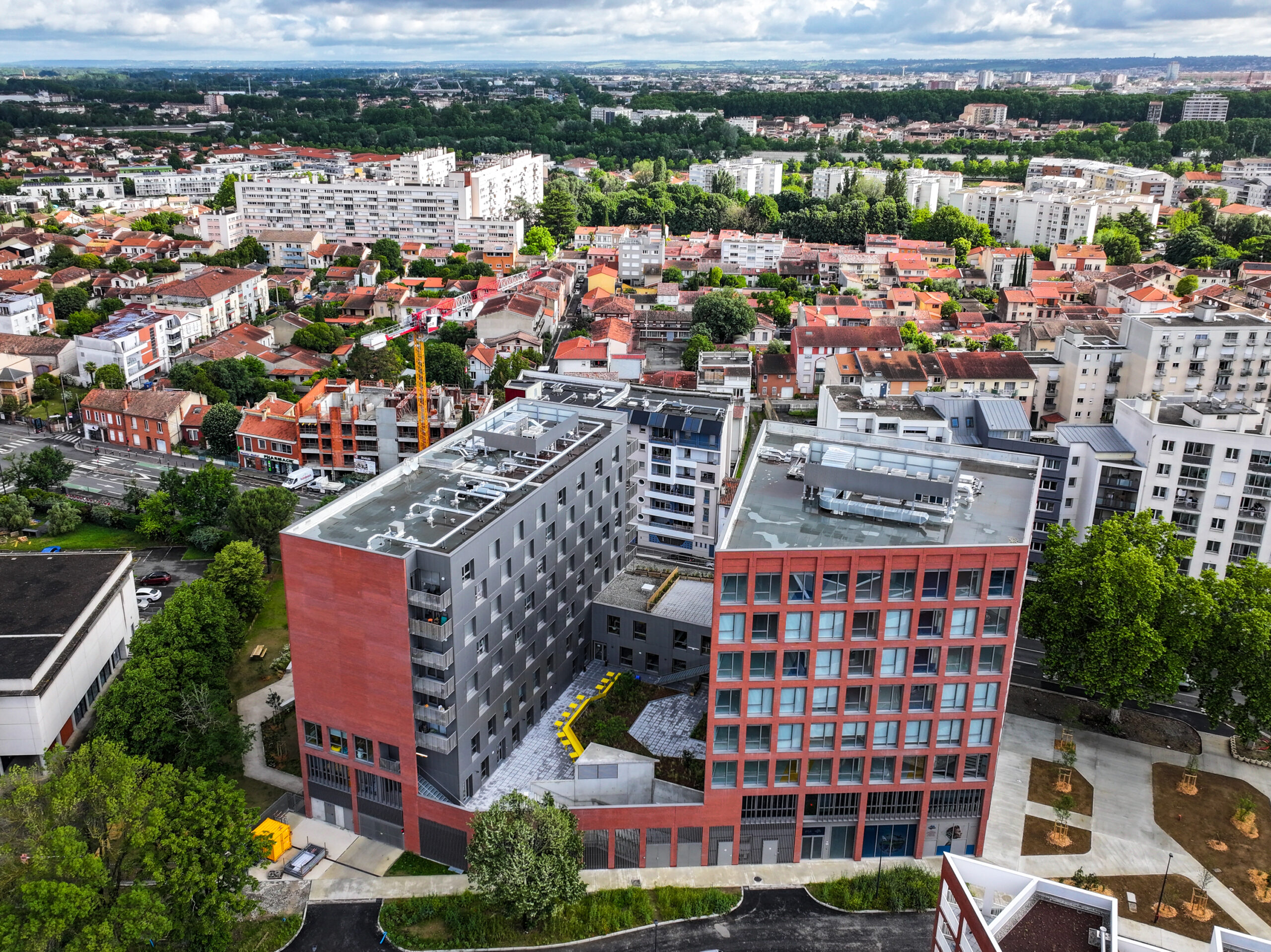 photo du campus IPSA, ecole ingénieur Toulouse