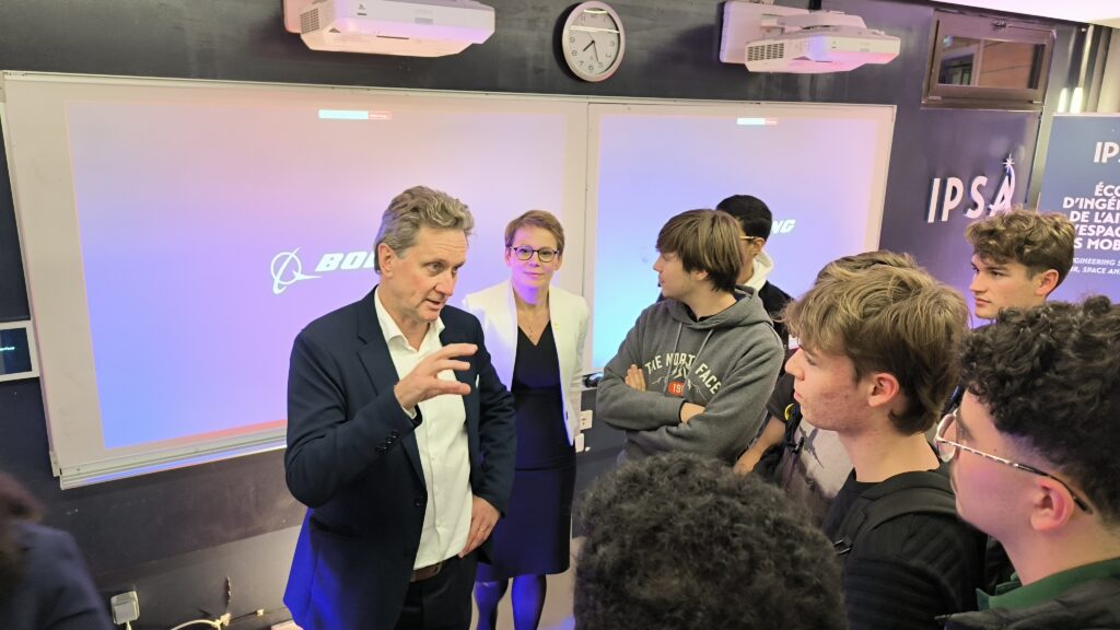Conférence de J.M. Fron PDG de Boeing France à l'IPSA