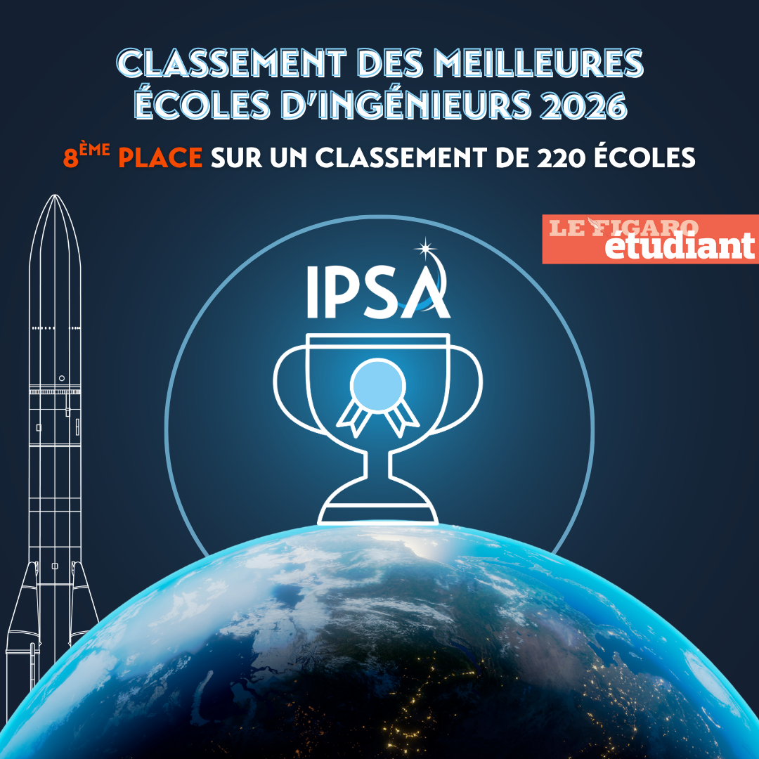Classement Figaro Etudiant | L’IPSA : 8ᵉ meilleure école d’ingénieurs en France