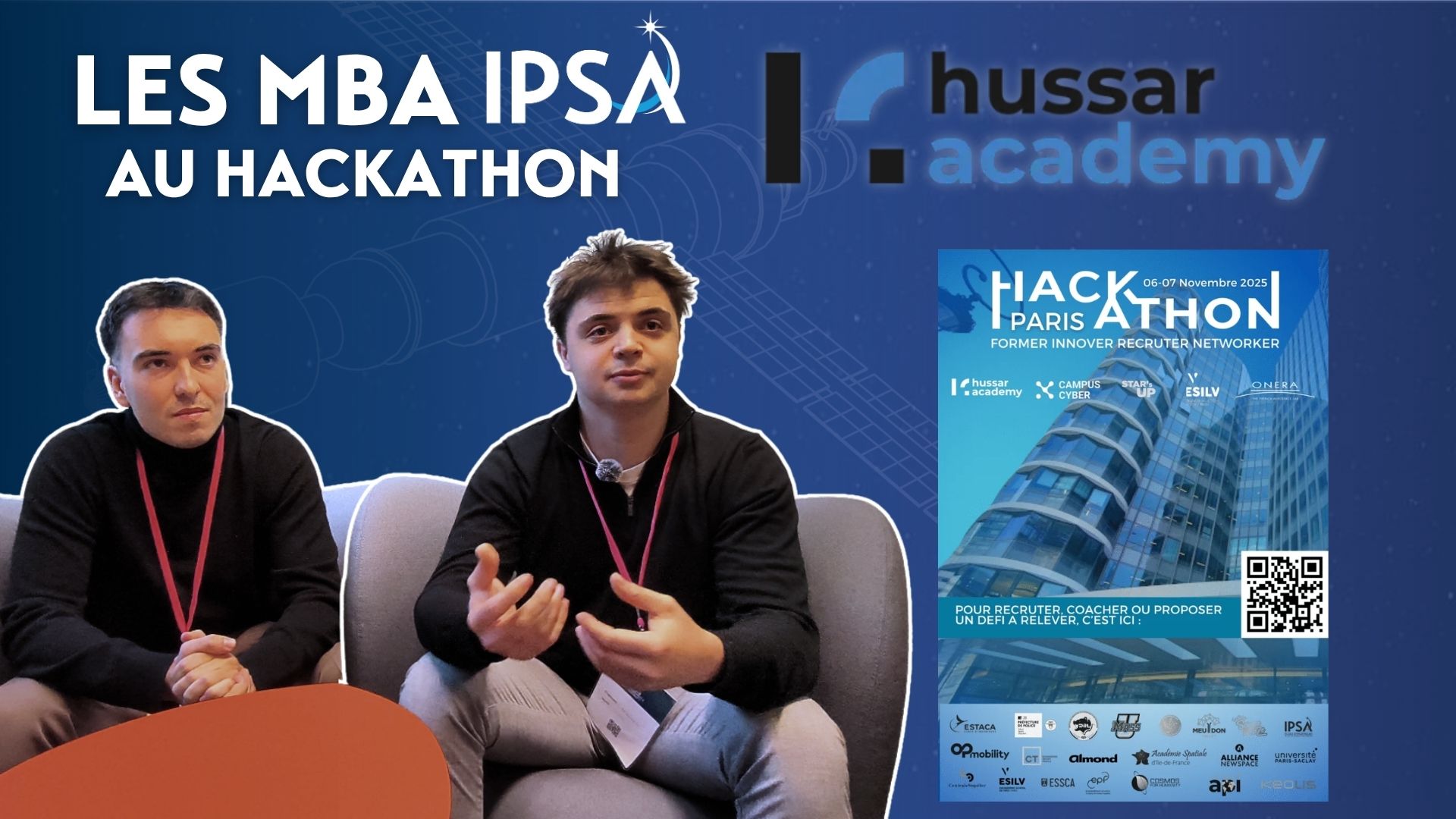 Ingénierie et business : les étudiants du MBA IPSA brillent au hackathon Hussar Academy