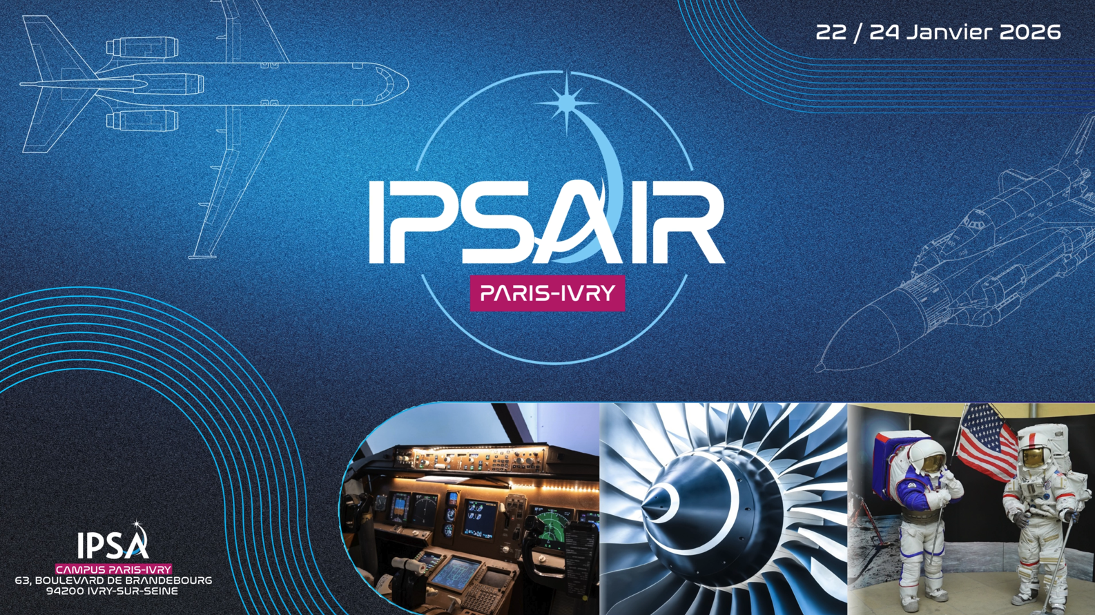 IPSAIR 2026 : envolez-vous avec l’IPSA du 22 au 24 janvier !