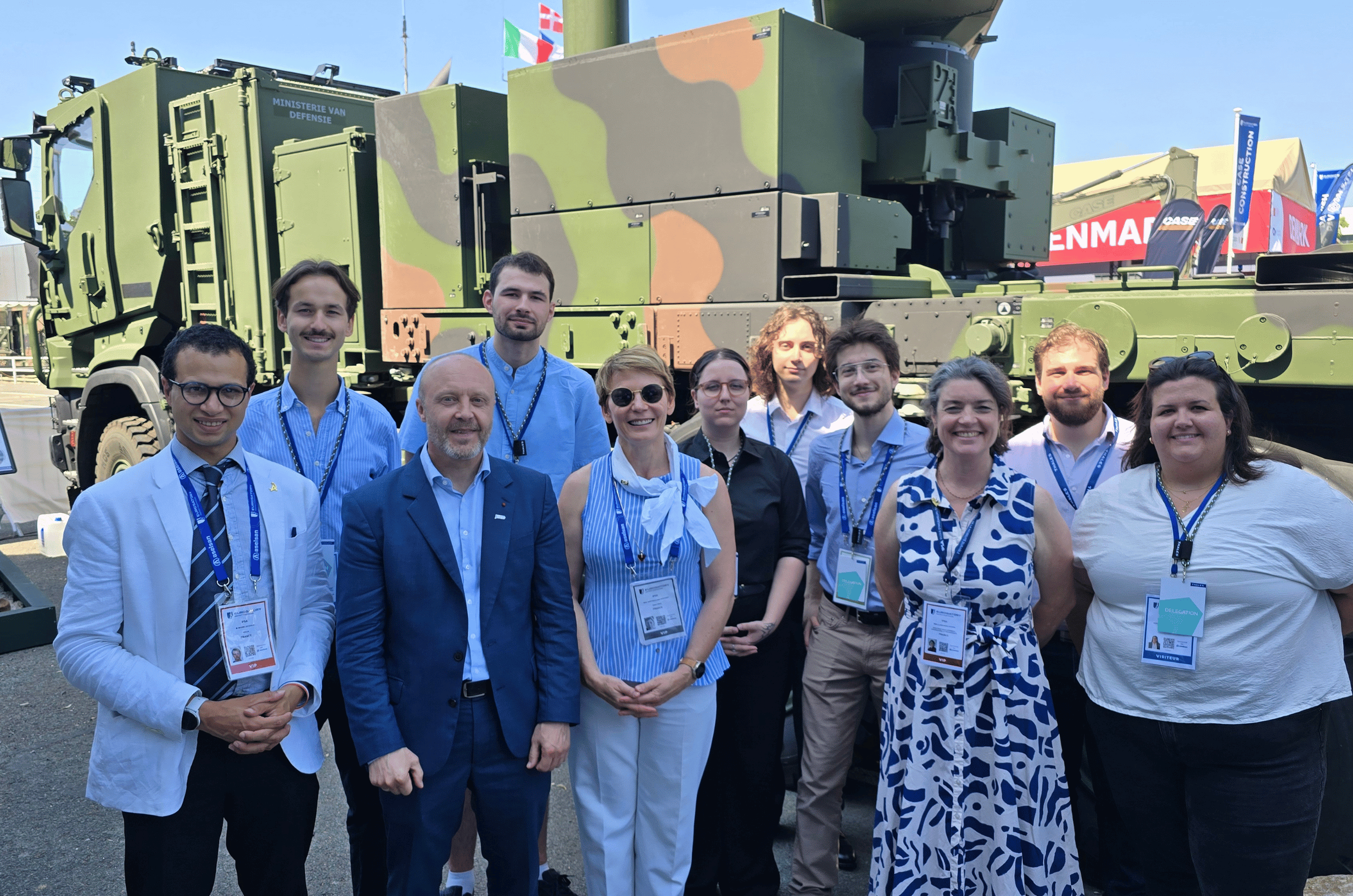 L’IPSA et ses étudiants à Eurosatory, premier salon européen de la défense