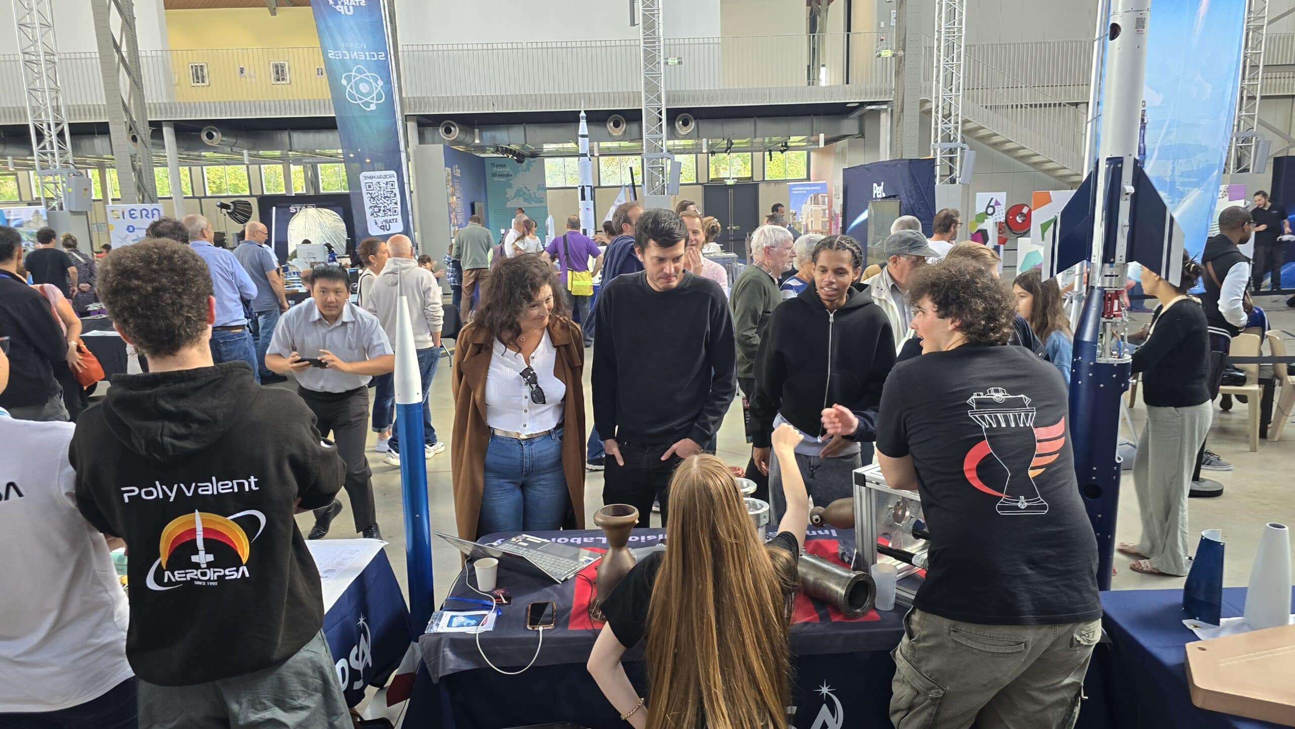 Les associations IPSA font découvrir le spatial au festival STAR’s UP