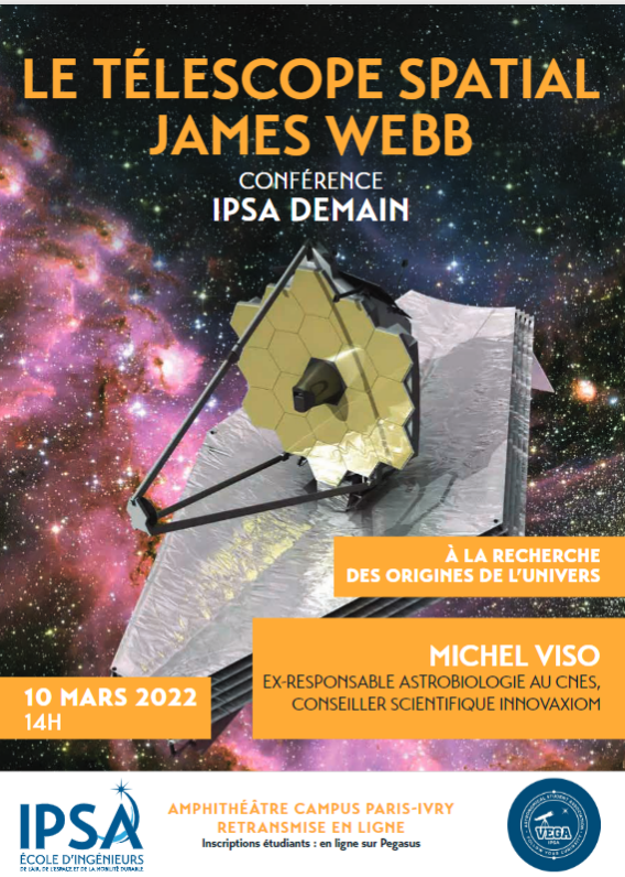 Les missions du télescope James Webb