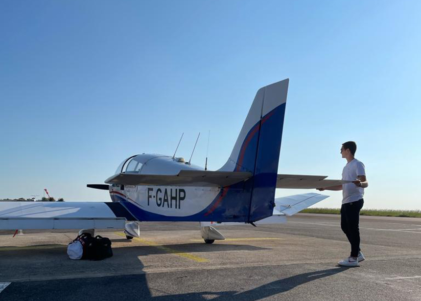 Aéronautique : Adrien et Alexy, deux étudiants de l’IPSA devenus Cadets de l’Air !