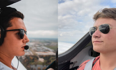 Aéronautique : Adrien et Alexy, deux étudiants de l’IPSA devenus Cadets de l’Air !