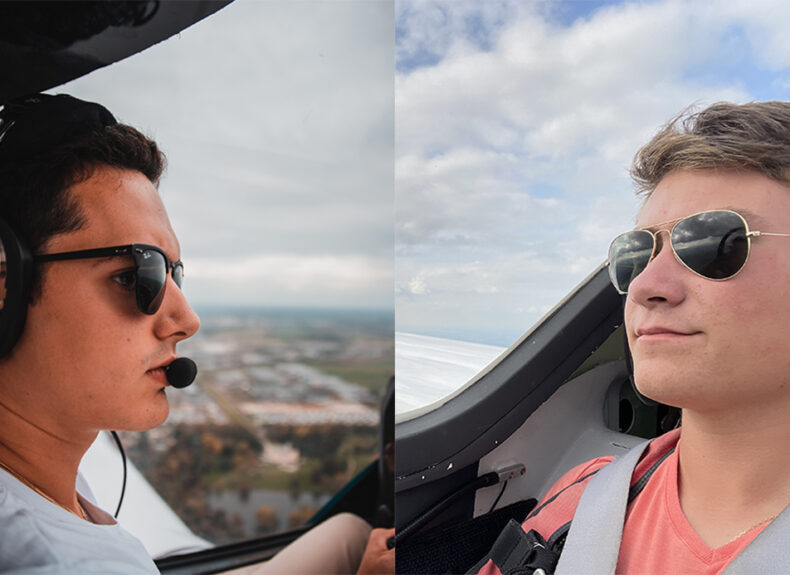 Aéronautique : Adrien et Alexy, deux étudiants de l’IPSA devenus Cadets de l’Air !