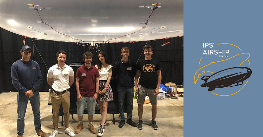 Aéronautique : les futurs ingénieurs de l’association IPS’Airship croient au retour en force du dirigeable !