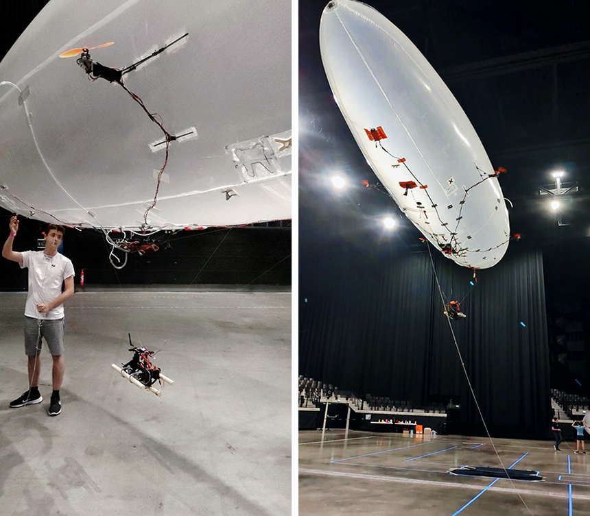 Aéronautique : les futurs ingénieurs de l’association IPS’Airship croient au retour en force du dirigeable !