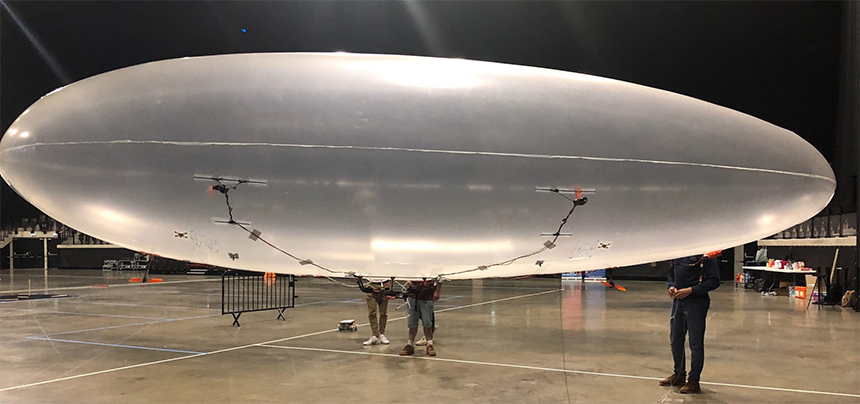 Aéronautique : les futurs ingénieurs de l’association IPS’Airship croient au retour en force du dirigeable !