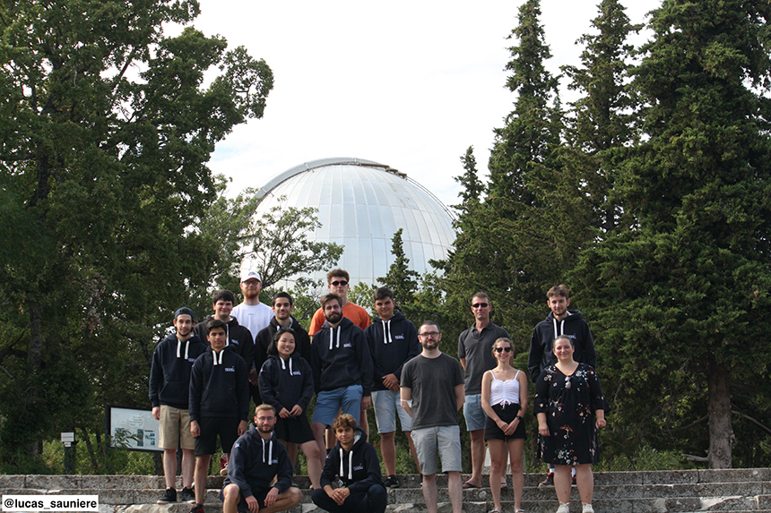 Les étudiants d’IPSA Vega en mission à l’Observatoire de Haute-Provence