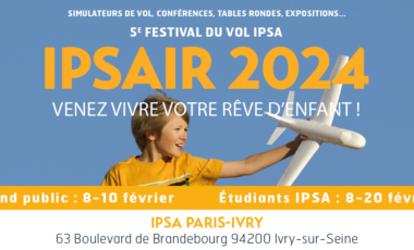 IPSAIR 2024 : envolez-vous avec l’IPSA du 8 au 10 février !