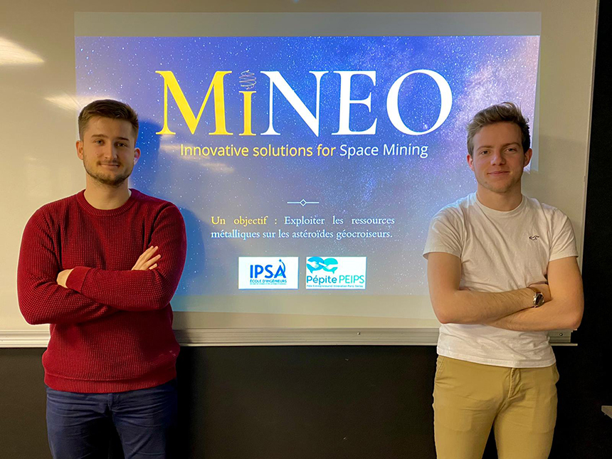 MiNEO : le projet entrepreneurial de deux IPSAliens à la conquête des astéroïdes !